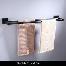Bathroom Accessories Towel Rail Paper Holder,Towel Rack,Toilet Brush holder ,Towel Holder Aluminum Black bathroom Hardware set