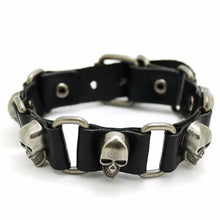 2018 New Accessories For Men And Women  Retro Casual leather Bracelet Men Fashion Punk Bracelet Bracelet
