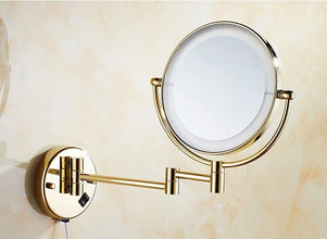 Luxury Shower Bathroom Accessories Set, Towel Ring, Paper Holder, Coat Hook, Toilet Brush, Polished Gold, Bath Hardware