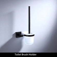 Bathroom Accessories Towel Rail Paper Holder,Towel Rack,Toilet Brush holder ,Towel Holder Aluminum Black bathroom Hardware set