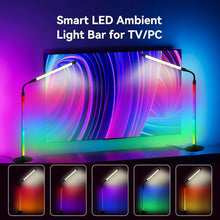 Smart Lamp, Music Sync RGB LED Light Desk Lamp Night Light, Gaming, Ambient Lighting, Gaming Equipment, Adjustable Brightness