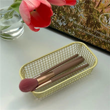 Metal Storage Basket Desktop Sundries Organizer Photocards Holder Stationerry Make Up Sorting Holder Office Home Suppliers