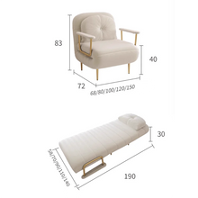 French Arm Living Room Sofas Elegant Trendy Cute Multifunctional Sofa Bed Premium Comfy Canapé Convertible Home Furniture
