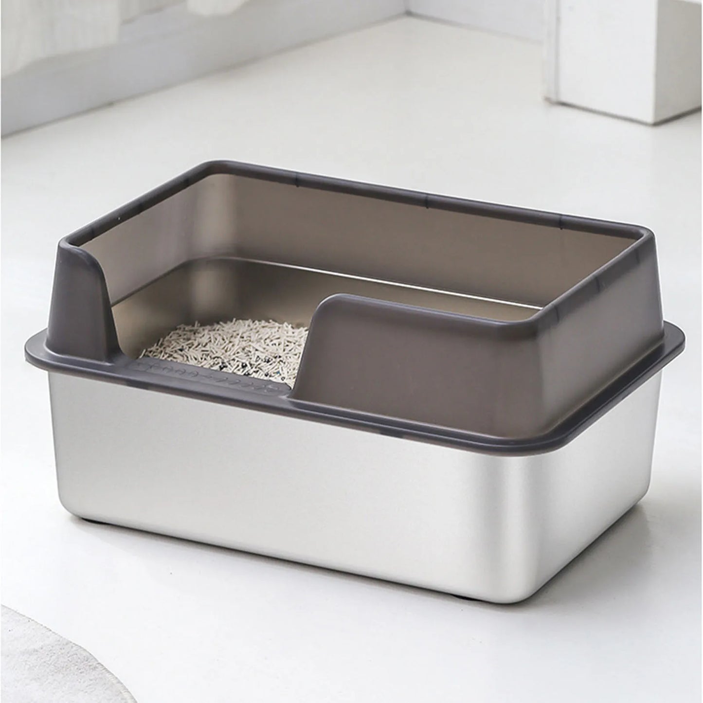 Stainless Steel Cat Litter Pan