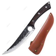Kitchen Chef Meat Cleaver 11PCS Kitchen Knife Set Forged Steel High Hardness Chopping Knife Kitchen Scissors Cooking Tools