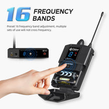 ER-280 In-Ear Monitor Wireless System, single channel UHF with multiple transmitters, for small music festivals, home theaters
