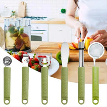 6-piece set of kitchen tools, pizza, baking, fruit tools, household peelers, bottle openers, and kitchenware small tools