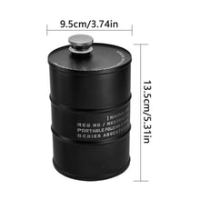 Drinking Flasks Portable Beer Barrel Flagon 750ml Leakproof Stainless Steel Flask for Fishing Hiking Camping Workplace Gathering