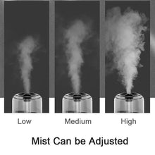 Smart Air Humidifier 3000ML Double Mist for Home Office Essential Oil Aroma Diffuser Adjustable fogger with Remote Control Timer