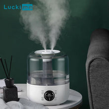 Smart Air Humidifier 3000ML Double Mist for Home Office Essential Oil Aroma Diffuser Adjustable fogger with Remote Control Timer