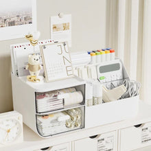 Wholesale Student Stationery Organizer Office Desk Storage Holders and Racks 2024 Multifunctional Data Cable Storage Box