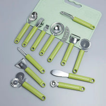 6-piece set of kitchen tools, pizza, baking, fruit tools, household peelers, bottle openers, and kitchenware small tools