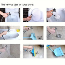Bathroom Accessories 1 Piece Set Household Handheld Shower Set Toilet Spray Gun Toilet Booster Flusher Nozzle Handheld Spray Gun