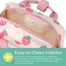 Backpack - Daycare Bag - Features Adjustable Shoulder Straps Strawberry school bag