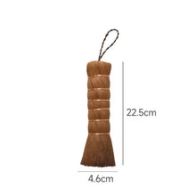 Natural Household Cleaning Broom, Coconut Palm, Silk Cup, Tea Set Brush, Tea Table Cleaning Brush, 1 Piece