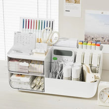 Wholesale Student Stationery Organizer Office Desk Storage Holders and Racks 2024 Multifunctional Data Cable Storage Box