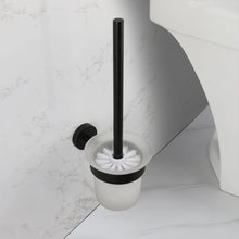 Bathroom Accessories Towel Rack Shelf Bar Roll Paper Holder With Cover Hand Towel Bar Holder Robe Hook Toilet Brush Holder Black