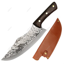 Kitchen Chef Meat Cleaver 11PCS Kitchen Knife Set Forged Steel High Hardness Chopping Knife Kitchen Scissors Cooking Tools