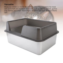 Stainless Steel Cat Litter Pan