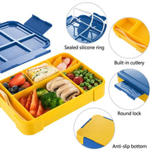Lunch Boxes for Kids Children Student Sealed In Compartments Fruit Salad Boxes Work Microwave Heating Bento Boxes Kitchen Tools