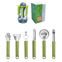 6-piece set of kitchen tools, pizza, baking, fruit tools, household peelers, bottle openers, and kitchenware small tools