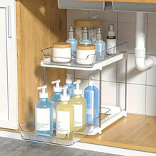 Kitchen Shelf Save Space Multi Under Sink Storage  Multifunctional Pull Out Drawer Organizer Bathroom Kitchen Accessories