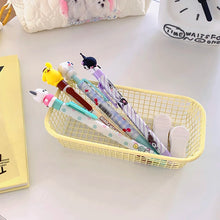 Metal Storage Basket Desktop Sundries Organizer Photocards Holder Stationerry Make Up Sorting Holder Office Home Suppliers