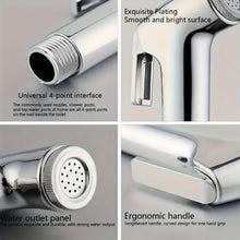 Bathroom Accessories 1 Piece Set Household Handheld Shower Set Toilet Spray Gun Toilet Booster Flusher Nozzle Handheld Spray Gun