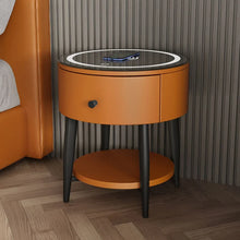 Smart Modern Nightstands Minimalist Multifunctional Drawers Design Nightstands Wireless Charger Sofa Nachttisch Decoration