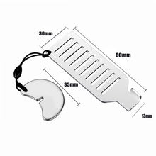 Safety Anti-theft Door Blocker Portable 8cm Stainless Steel Safe Security Tool For Home Privacy Hotel Travel Door Lock Stopper