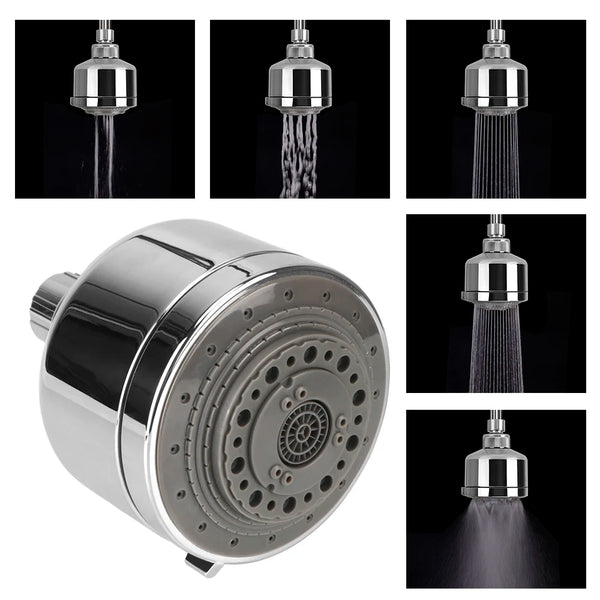 Bathroom Accessories Full Function Shower Head Multifunction Pressurized Water-Saving Home improvement Rotating Top Sprinkler