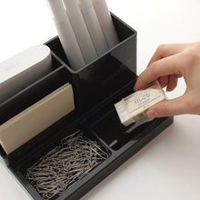 Stationery Holder Desk Accessories Rubber Feet Box Stationery Shop Penholder Office Supplies Stationery Items Desk Organizer