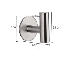 1Pcs Stainless Steel Silver Bathroom Hardware Set Towel Rack Toilet Paper Holder Towel Bar Hook Bathroom Accessories