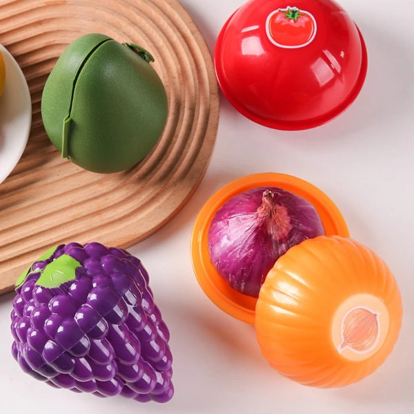 Avocado Saver Food Crisper Storage Box Saver Organizer Avocado Saver Holder Reusable Keeper Fruit Container