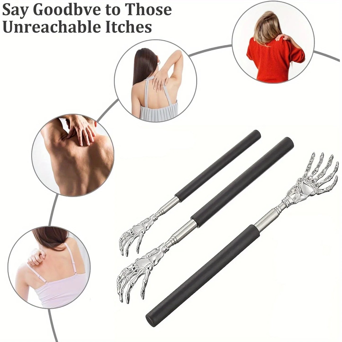 Portable Extendable Back Scratcher