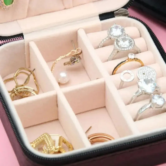 Mini Jewelry Storage Box Portable