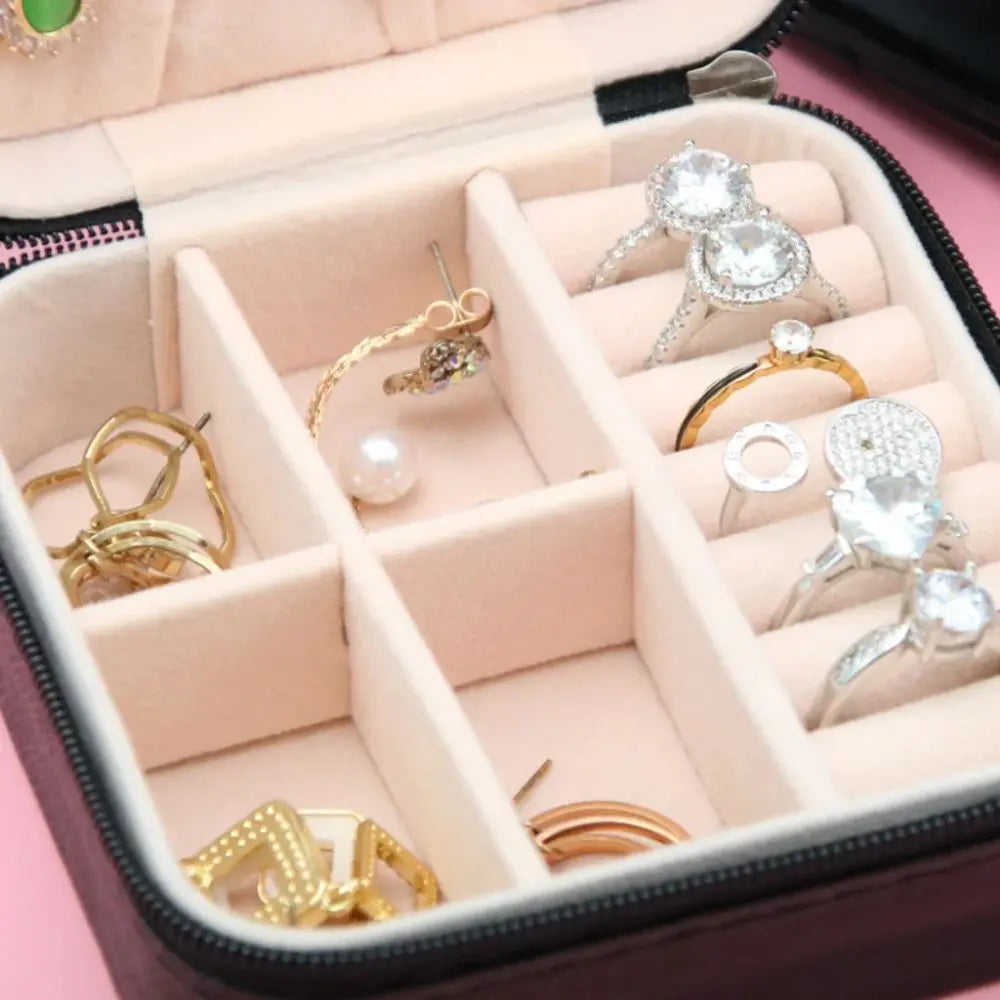 Mini Jewelry Storage Box Portable