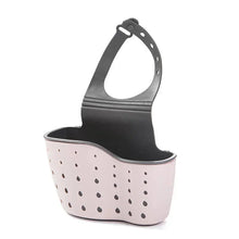 Bathroom and Kitchen Sink Accessories: Storage Holder with Suction Cup for Soap, Sponge and Drain Rack