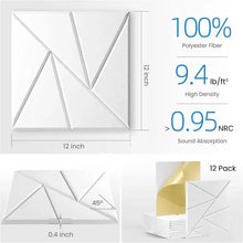 12pcs High-Density Acoustic Foam Panels Soundproof Boards Suitable for Recording Studios Home Theaters Game Rooms Meeting Room