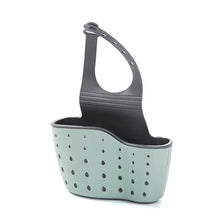 Bathroom and Kitchen Sink Accessories: Storage Holder with Suction Cup for Soap, Sponge and Drain Rack