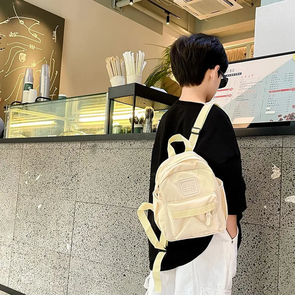 Kids Backpack for Boy School Bag Mother Kids Bags for Girl Toddler Bags Class Bags for Girl Solid Cute Backpack Mochilas Bolsa